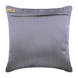 Purple Shells - Purple Art Silk Decorative Euro Sham