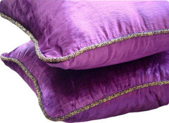 Purple Shimmer Pillow Cover