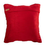 Red Beauty - Red Velvet Throw Pillow Cover