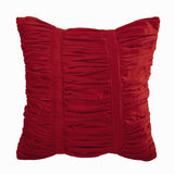 Rust Beauty - Rust Velvet Decorative Euro Sham