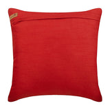 Red Glitterati - Red Silk Throw Pillow Cover