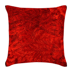 Purple Sea - Purple Art Silk Throw Pillow Cover