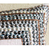 Refreshed - Light Gray Art Silk Decorative Euro Sham