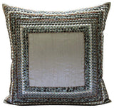 Purple Glamor - Purple Art Silk Throw Pillow Cover