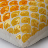 Mountain Journey - Brown Art Silk Throw Pillow Cover