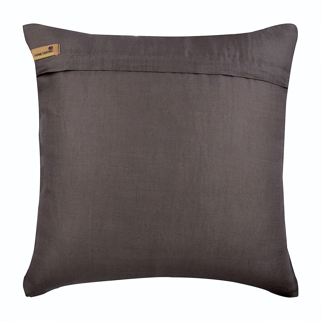 Royal Blue Sea Weeds - Blue Cotton Linen Throw Pillow Cover