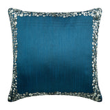 Royal Blue & Silver Euro Sham