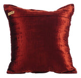 Rust Beauty - Rust Velvet Throw Pillow Cover