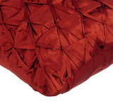 Rust Passion - Rust Taffeta Decorative Euro Sham