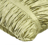 Sage Green Beauty - Sage Green Velvet Decorative Euro Sham