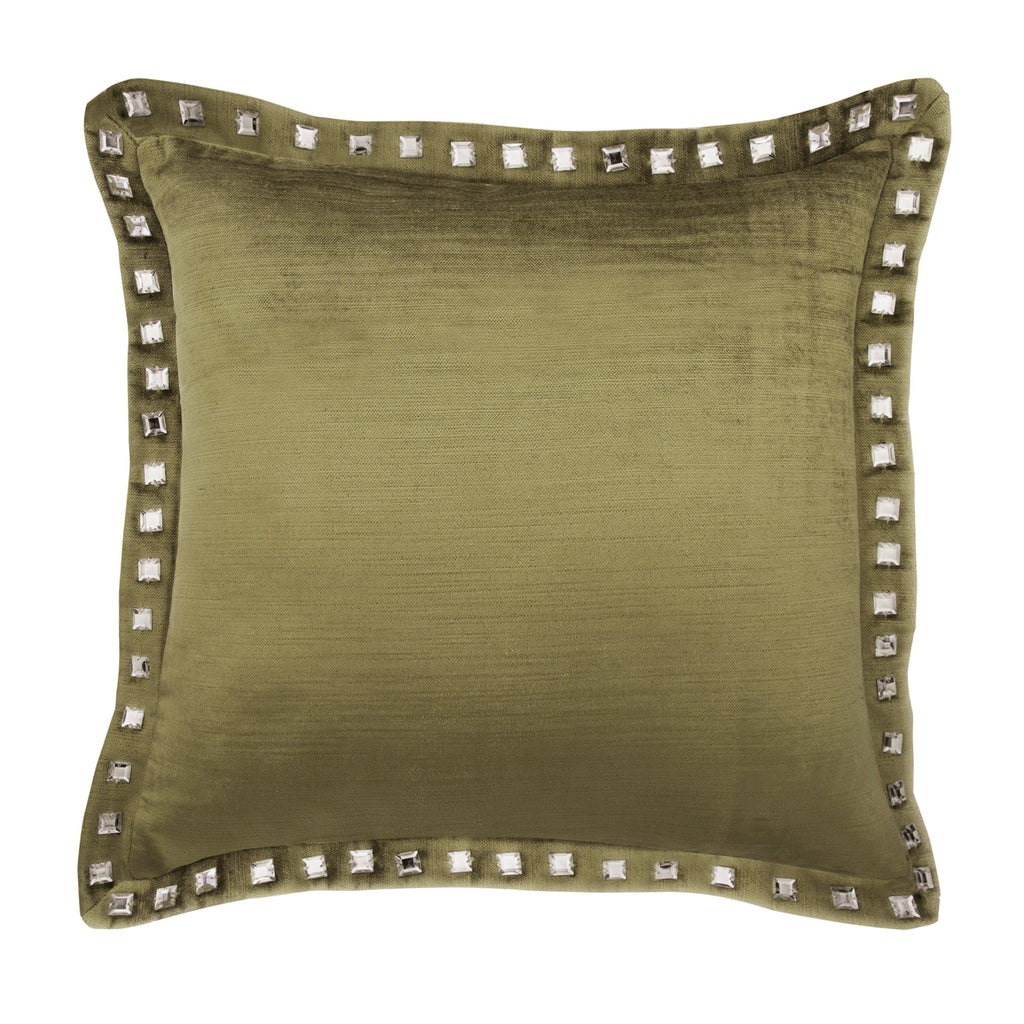 Sage Green Crystal Palace Pillow Cover