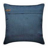 Sea Horse - Blue Art Silk Decorative Euro Sham