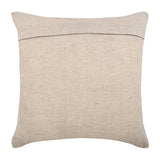 Sea Shell - Natural Beige Cotton Linen Throw Pillow Cover
