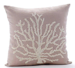 Sea Themed Pearl Cushion Covers