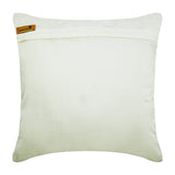 Shades Of Glory - Beige & Ivory Art Silk Decorative Euro Sham