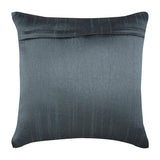 Silver Bullets - Gray Art Silk Throw Pillow Cover