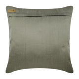 Silver Center - Silver Art Silk Decorative Euro Sham