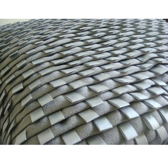 White Harmony - Faux Suede White Decorative Lumbar Pillow Cover