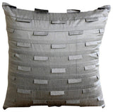 Yellow Ocean - Yellow Art Silk Throw Pillow Cover