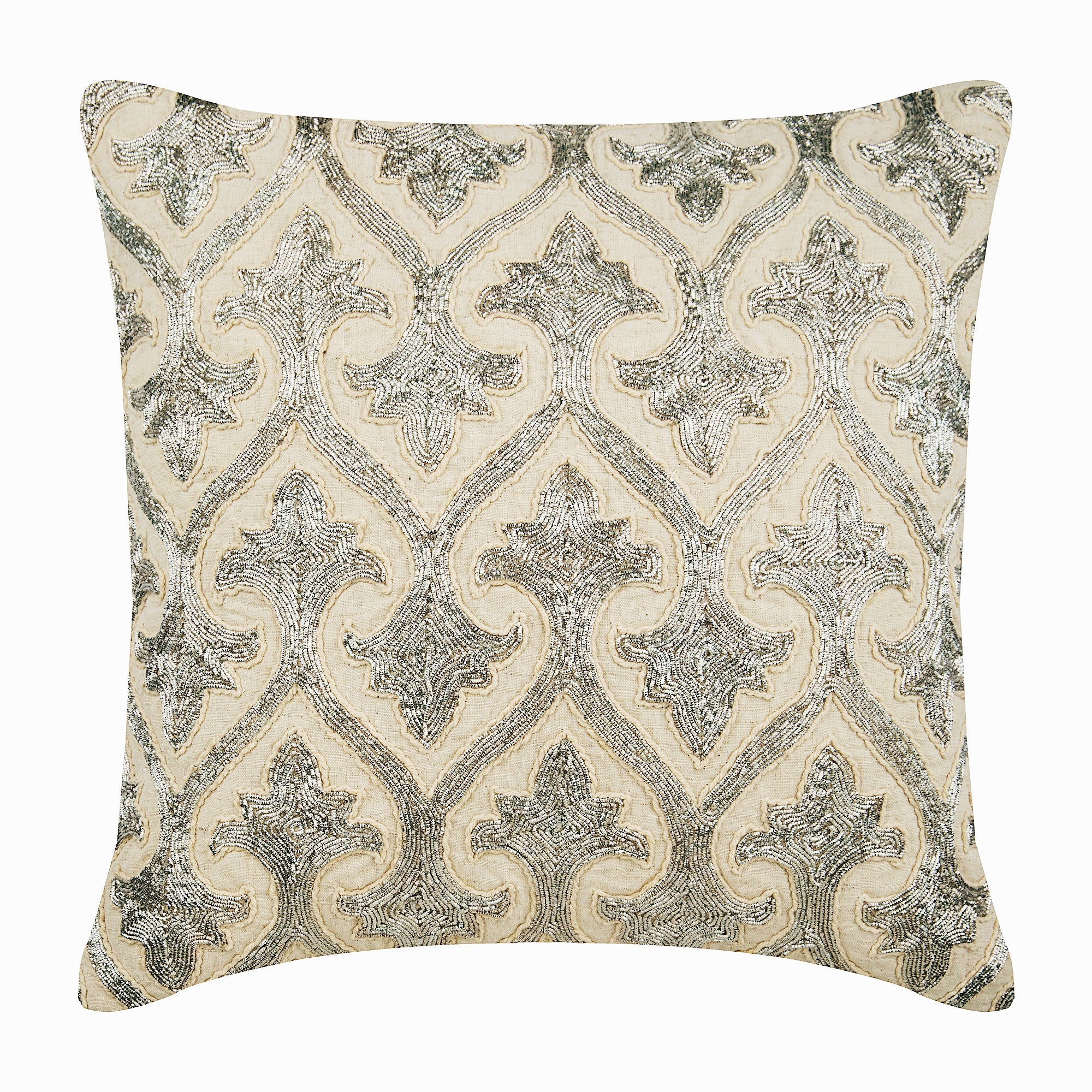 Silver Twinkles Pillow Cover