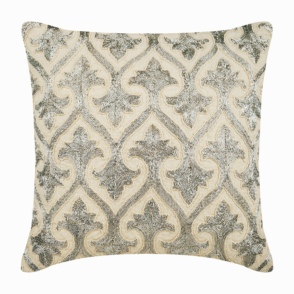 Silver Twinkles Pillow Cover