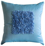 Love Vintage - Silver Art Silk Decorative Euro Sham