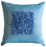 Love Vintage - Silver Art Silk Throw Pillow Cover