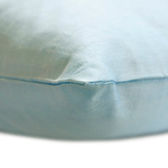 Sky Blue Love - Sky Blue Art Silk Throw Pillow Cover