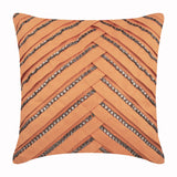 Crystal Rust - Orange Suede Decorative Euro Sham
