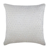 Snow Queen - White Art Silk Decorative Euro Sham