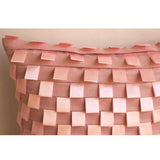 Soft Pink Dreams - Pink Faux Suede Decorative Euro Sham
