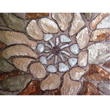 Spark Attraction - Peach Art Silk Decorative Euro Sham