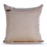 Splendor - Beige Art Silk Throw Pillow Cover