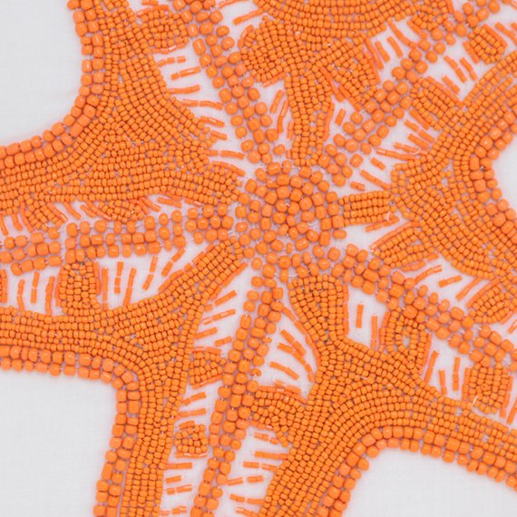 Starfish Makeover - White Cotton Linen Decorative Euro Sham