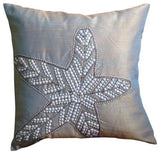 Starfish Pearls - Natural Beige Cotton Linen Throw Pillow Cover