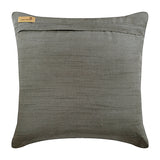 Starry Light - Gray Art Silk Throw Pillow Cover