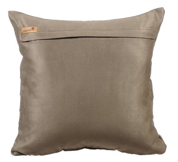 Stone Grey No Limits No Lines - Stone Gray Suede Throw Pillow Cover