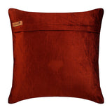 Sumac Gold - Rust Velvet Throw Pillow Cover