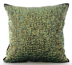 Peacock Feather Throw Pillow Covers