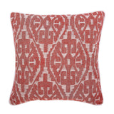 Tribal Aztec - Grey Jacquard Throw Pillow Cover