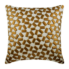 True Copper - Gold Silk Decorative Euro Sham