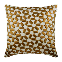 True Copper - Gold Silk Decorative Euro Sham