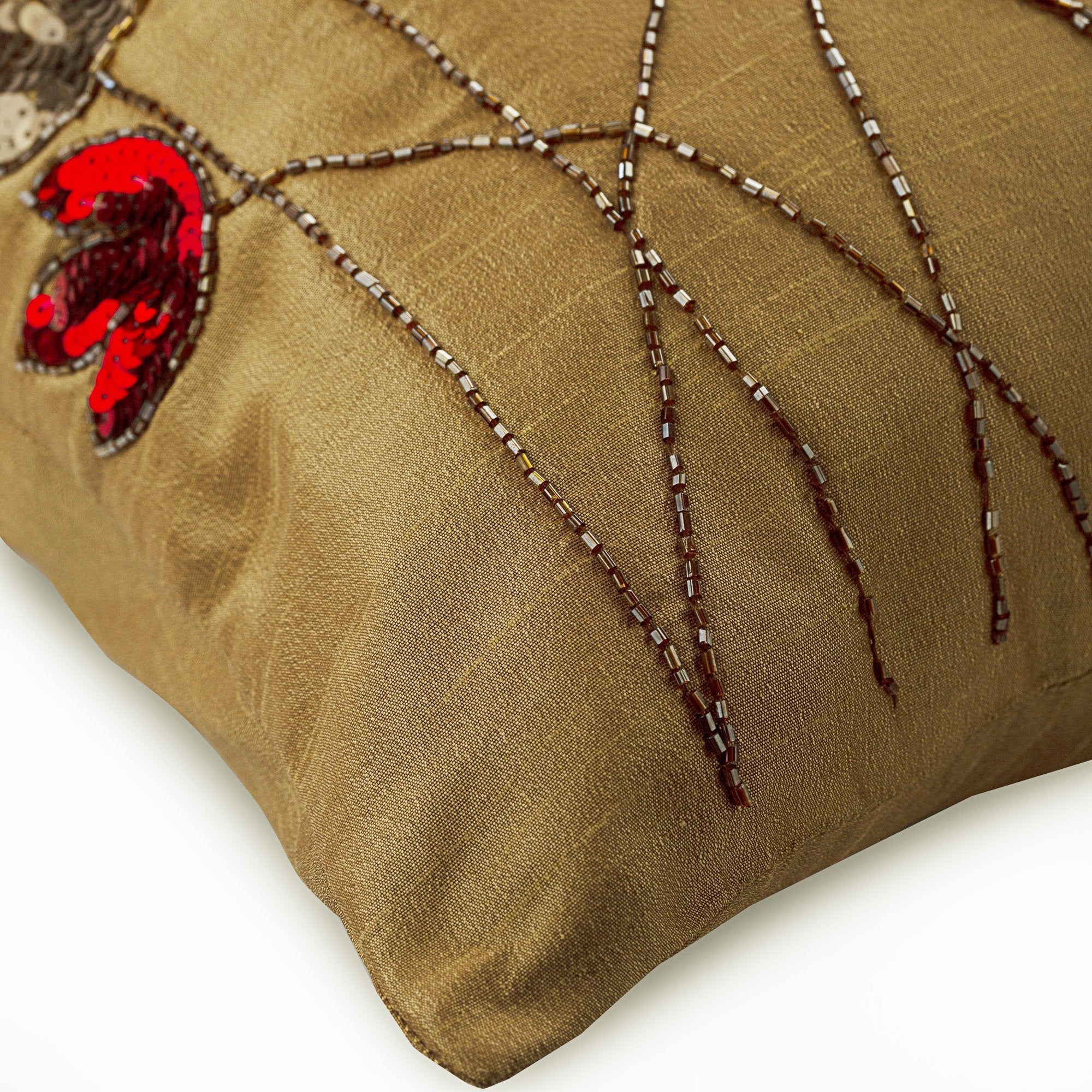 Tulip Sparkle Silk Decorative Euro Sham