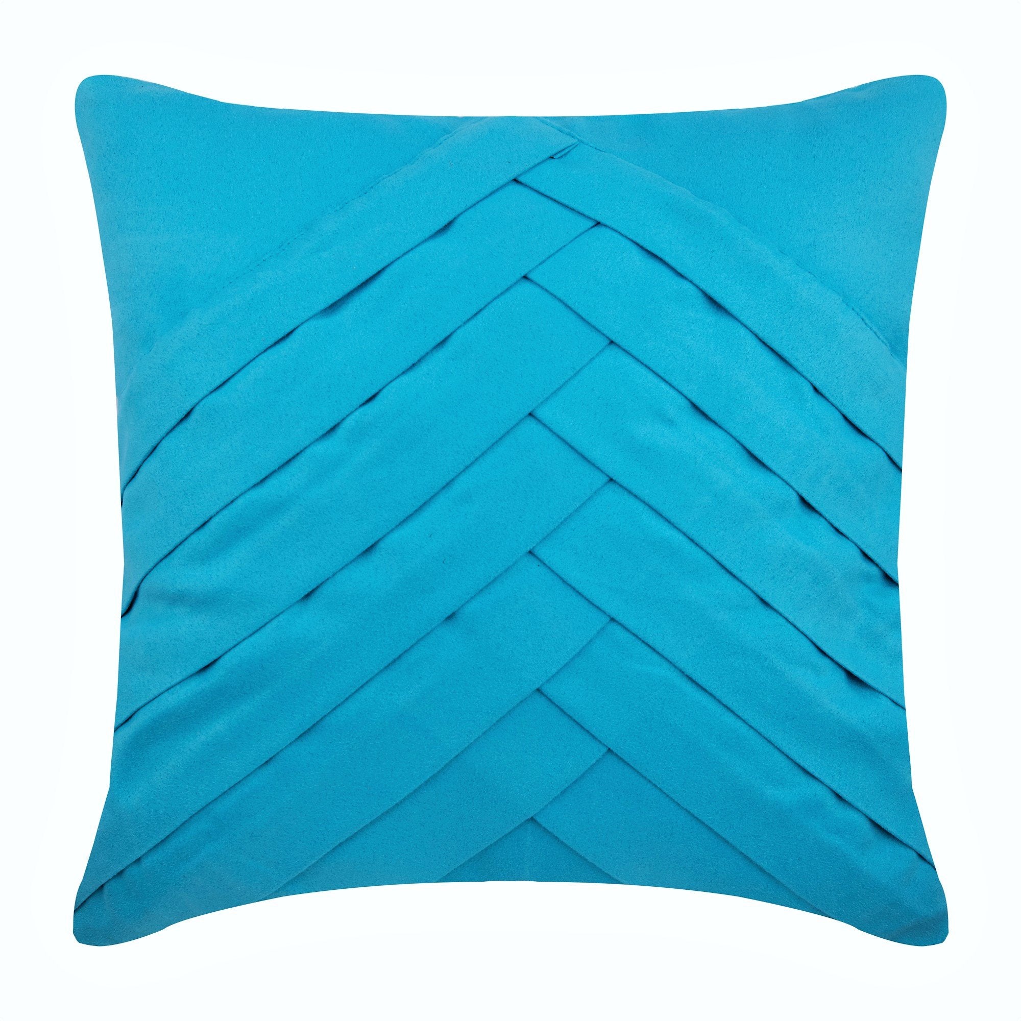 Turquoise Blue No Limits No Lines Euro Sham