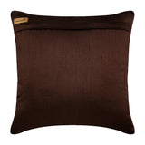 Unfolding Brown Antique - Brown Art Silk Throw Pillow Cover