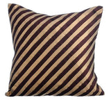 Unfolding Red Copper - Red Art Silk Decorative Euro Sham