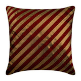 Unfolding Red Copper Pillow Cover