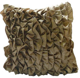 Vintage Fuchsia - Fuchsia Pink Satin Decorative Euro Sham