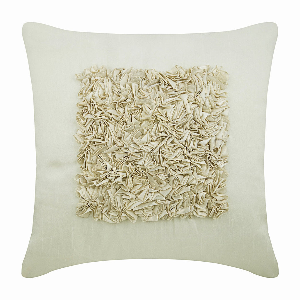 Vintage Love - Ivory Art Silk Decorative Euro Sham