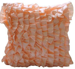 Vintage Peach Sorbet Euro Sham